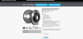 Screenshot 2024-01-15 at 07-03-36 Front Drilled Grooved 286mm Brake Discs For BMW Z4 E85 2.0I ...png