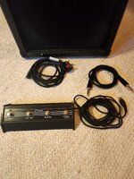 Footswitch, speaker cable, power cable.jpeg