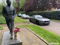 Jim Clark Statue, Kilmany, Fife.jpg