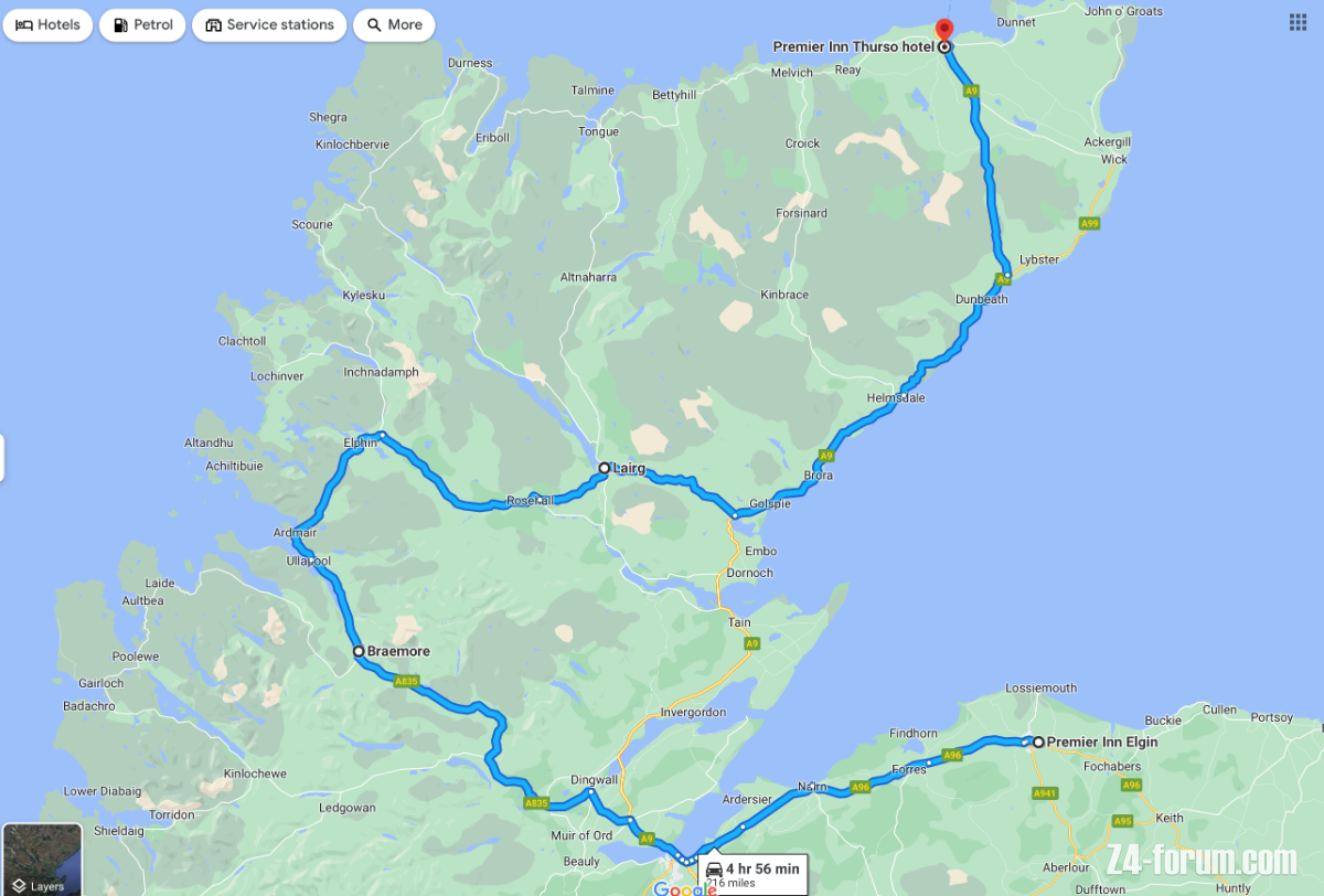 Day 1 Elgin to Thurso.png