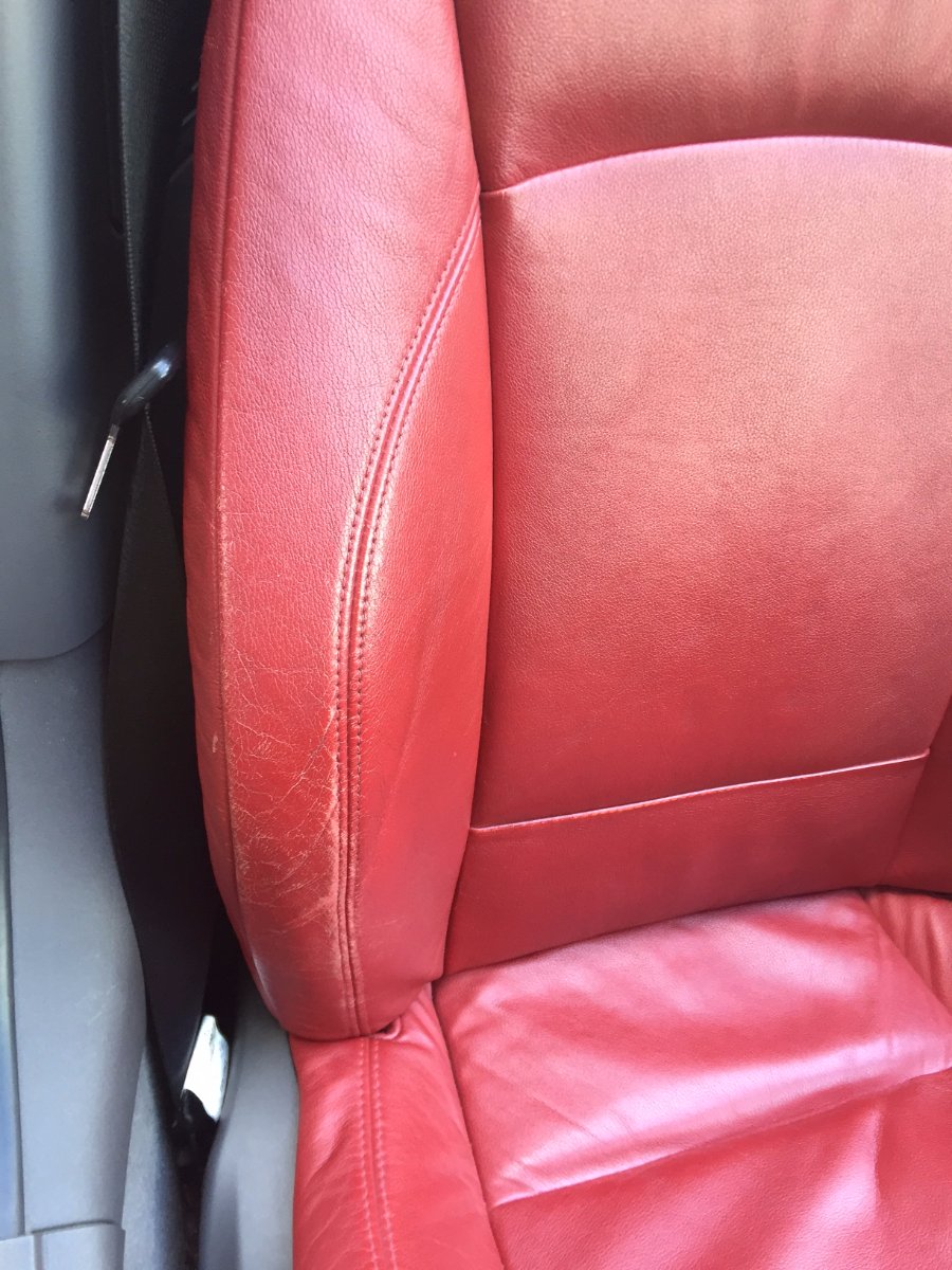 Drivers side seat bolster