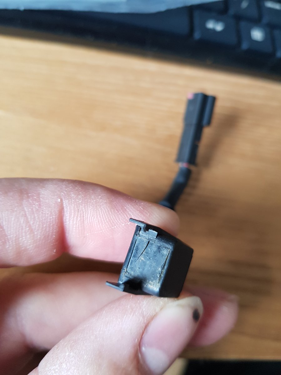 Old cracked sensor